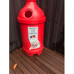 Coleta de Tampas plásticas - Parque da Sabesp