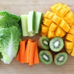 Cesta Pré preparados Mix Hortaliças e Frutas Orgânicas - 10 Variações de Itens