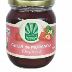 Geleia de morango orgânica Alvorada - 280g