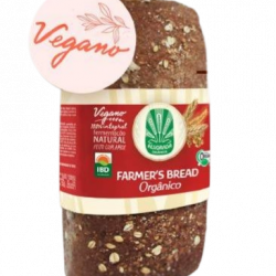 Pão 100% integral farmer's bread orgânico alvorada - 600g