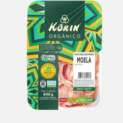 Moela de frango orgânica congelada - BNJ 600g
