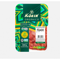 Fígado de frango orgânica congelada - BNJ 600g